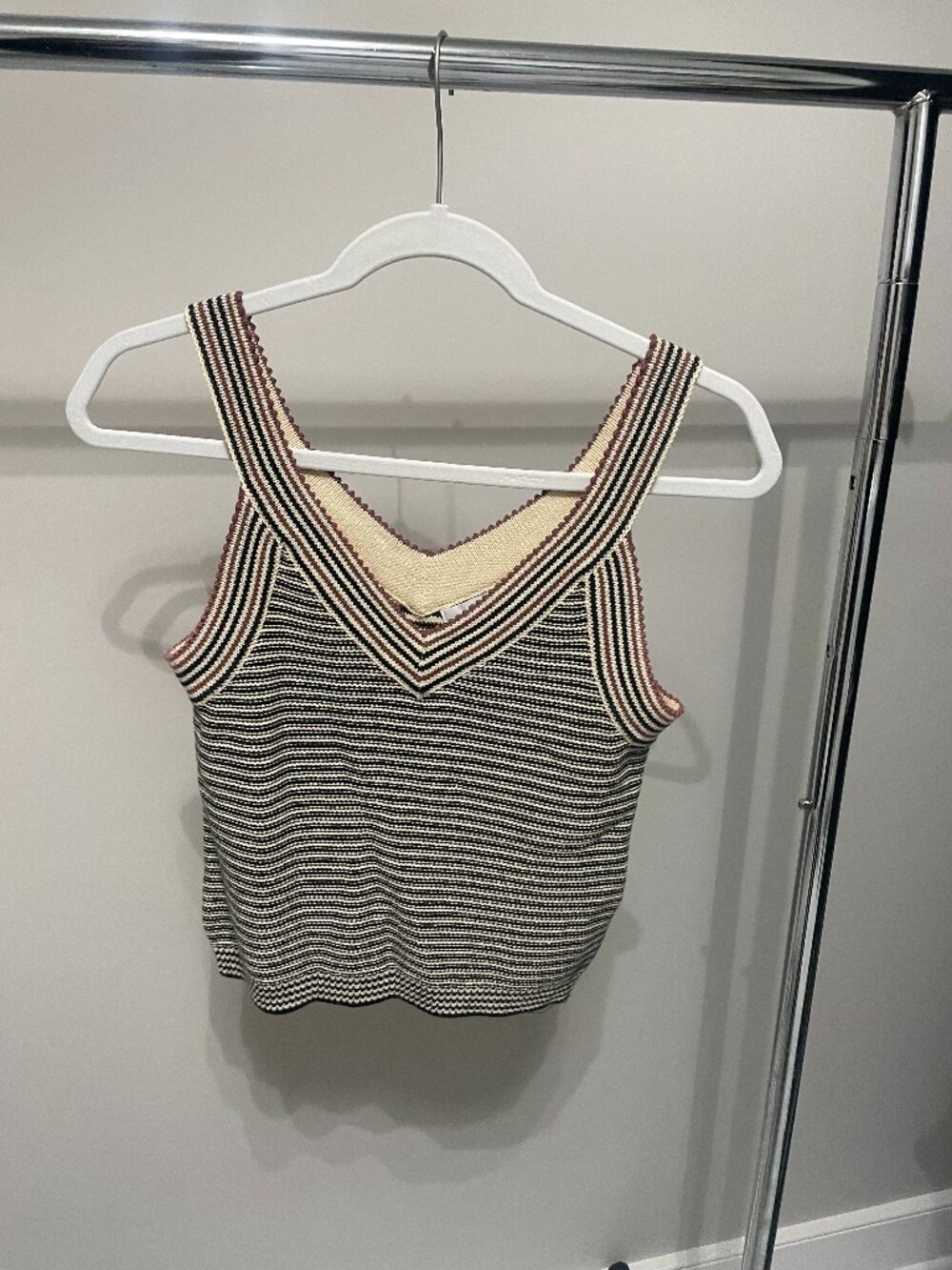 BP Nordstrom Striped Crop Tank Top